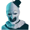 Стикер 7 🐩 Набор эмоджи по фильму ужасов «Terrifier Ужасающий»