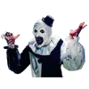Стикер 2 🐩 Набор эмоджи по фильму ужасов «Terrifier Ужасающий»