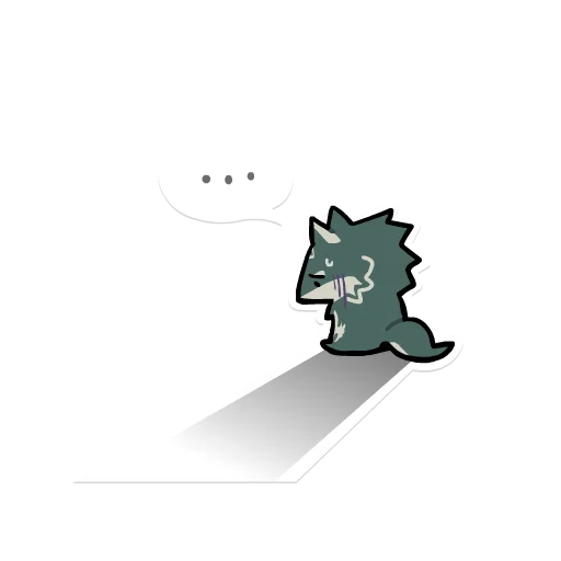 😞 Стикер «Wolf Link» для Telegram