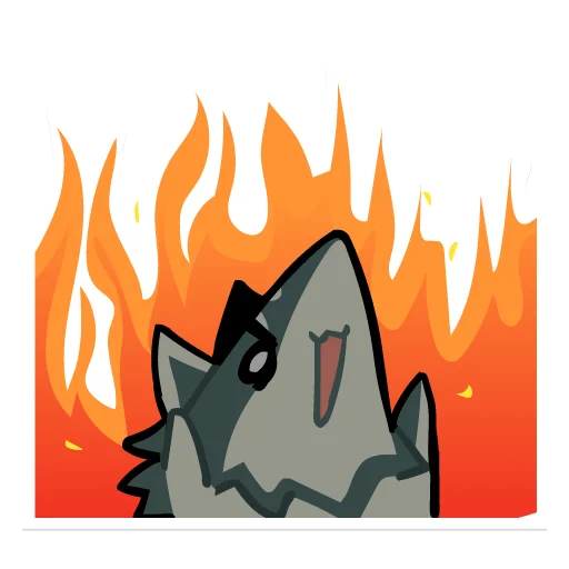 🔥 Стикер «Wolf Link» для Telegram