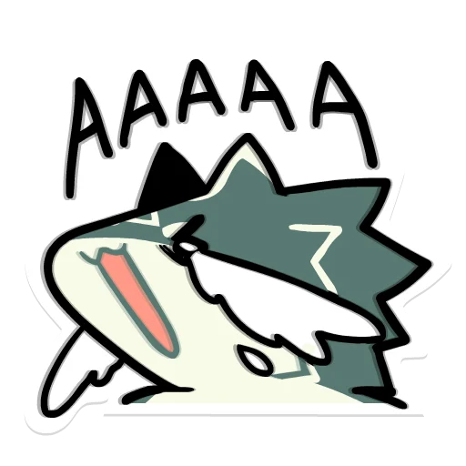 😭 Стикер «Wolf Link» для Telegram