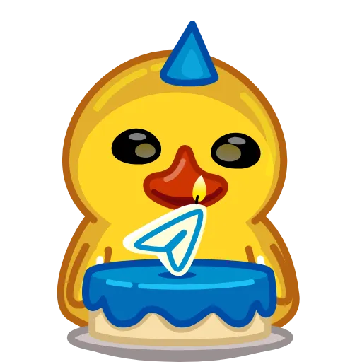 Стикер 13 Telegram Ducks