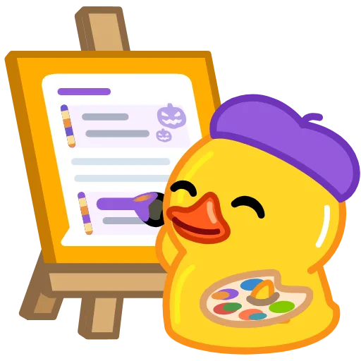 Стикер 15 Telegram Ducks