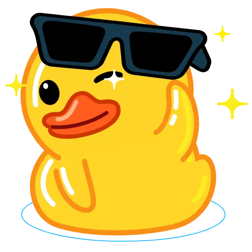 Стикер 24 Telegram Ducks