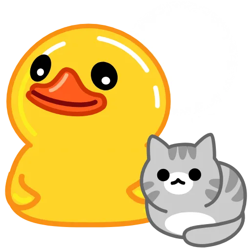 Стикер 14 Telegram Ducks