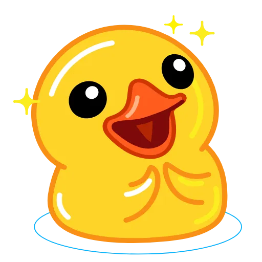 Стикер 18 Telegram Ducks