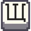 Стикер 33 Pixel Cyrillic