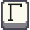 Стикер 5 Pixel Cyrillic