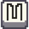 Стикер 19 Pixel Cyrillic