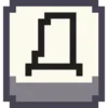 Стикер 7 Pixel Cyrillic