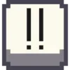 Стикер 52 Pixel Cyrillic