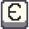 Стикер 9 Pixel Cyrillic