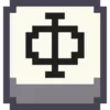 Стикер 28 Pixel Cyrillic