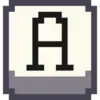 Стикер 2 Pixel Cyrillic