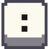 Стикер 46 Pixel Cyrillic