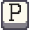 Стикер 23 Pixel Cyrillic