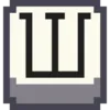 Стикер 32 Pixel Cyrillic