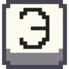 Стикер 37 Pixel Cyrillic