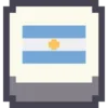 Стикер 5 Pixel Flags