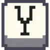 Стикер 33 Pixel Latin