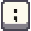 Стикер 44 Pixel Latin