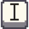 Стикер 13 Pixel Latin