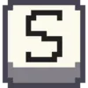 Стикер 26 Pixel Latin