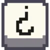 Стикер 48 Pixel Latin