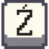 Стикер 35 Pixel Latin
