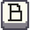 Стикер 4 Pixel Latin