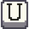 Стикер 29 Pixel Latin