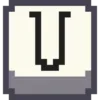 Стикер 30 Pixel Latin