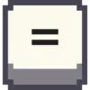 Стикер 30 Pixel Numbers