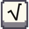 Стикер 39 Pixel Numbers