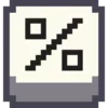 Стикер 37 Pixel Numbers