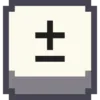 Стикер 24 Pixel Numbers