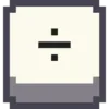Стикер 26 Pixel Numbers