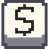 Стикер 15 Pixel Numbers