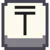Стикер 21 Pixel Numbers