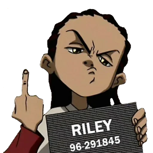 🖕 Стикер «The Boondocks» для Telegram