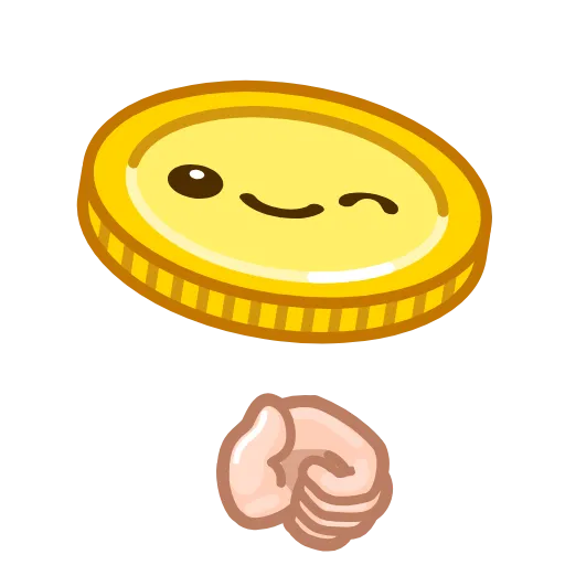 Стикер 3 The Coins