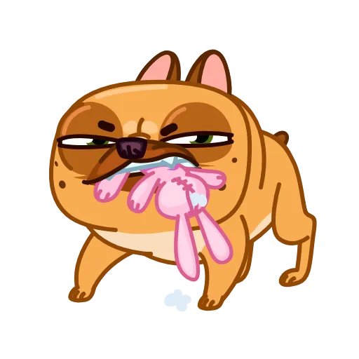 Стикер 7 Harry The Frenchie