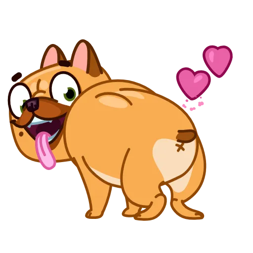 Стикер 13 Harry The Frenchie