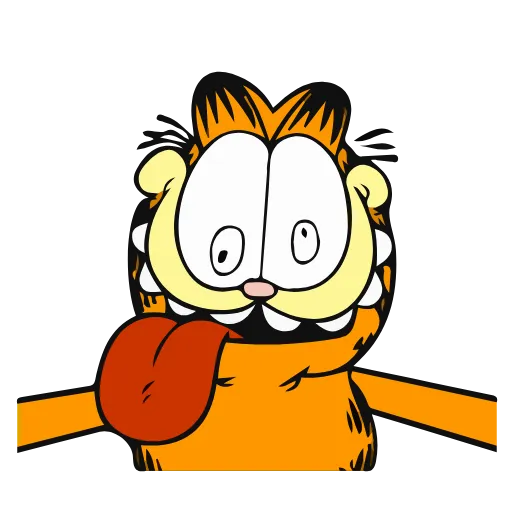 Стикер 10 Garfield