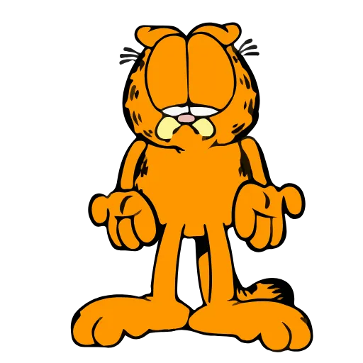 Стикер 4 Garfield