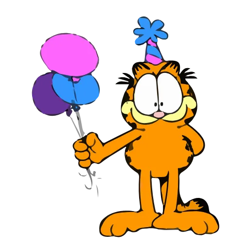 Стикер 2 Garfield