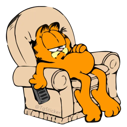 Стикер 11 Garfield