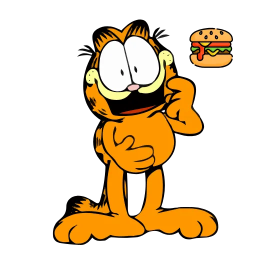 Стикер 15 Garfield