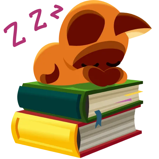 😴 Эмодзи «Котёнок по имени Гав» для Telegram
