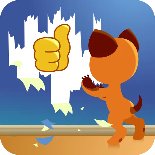 👍 Эмодзи «Котёнок по имени Гав» для Telegram